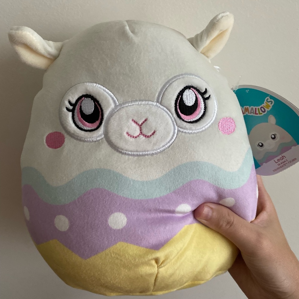 8” Easter Leah Lamb Easter Egg Squishmallow